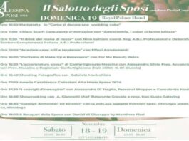 Pronti a narrare l’esperienza del matrimonio in tutte le sue sfaccettature, l’edizione di Messina Sposi prevista per il 18 e 19 novembre al Royal Palace Hotel mira a trasformare il matrimonio in un’indimenticabile festa, un evento destinato a restare impresso nella memoria degli sposi e dei numerosi ospiti