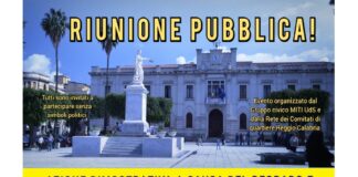 “E’ tempo di agire: Si invitano tutti i concittadini alla riunione pubblica che ci sarà lunedì 6 novembre 2023, in Piazza Italia (RC), alle ore 16:00… le motivazioni di tale appello sono sotto gli occhi di tutti, una città ridotta purtroppo ai minimi termini, dove i disservizi sono ormai eventi quotidiani, gran parte delle infrastrutture fatiscenti e inadeguate, cantieri perenni ed opere incompiute in ogni quartiere, mancanza di organizzazione del territorio, economia e turismo quasi inesistenti”
