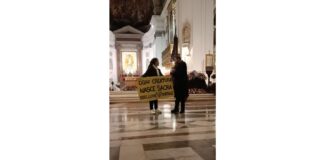 Ribellione Animale entra nella Cattedrale di Palermo per portare un messaggio d’amore e di riflessione sul rispetto che meritano tutte le creature che vivono con noi sul pianeta in un periodo di crisi climatica ed ecologica