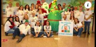 L’Associazione ABC Amici dei Bimbi in Corsia ha portato allegria e magia nei Reparti Pediatrici del Policlinico di Messina durante la festa natalizia