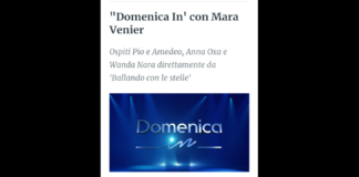 Domenica 17 dicembre, è iniziata in onda alle 14 su Rai 1 e Rai Italia, in diretta dagli Studi ‘Fabrizio Frizzi’ di Roma, la quattordicesima puntata di ‘Domenica In’ condotta da Mara Venier