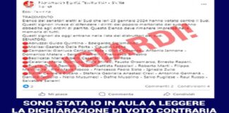“Bugiardi: C’era da aspettarselo, è già cominciata la campagna di menzogne e bugie sul voto per l’Autonomia Differenziata… sulla pagina del ‘Movimento Equità Territoriale-Sicilia’, si fa il mio nome come ‘distruttrice del sud’ insieme ad altri senatori che hanno votato a favore, quando è risaputo che io e tutto il gruppo di Italia Viva al Senato abbiamo votato contro”