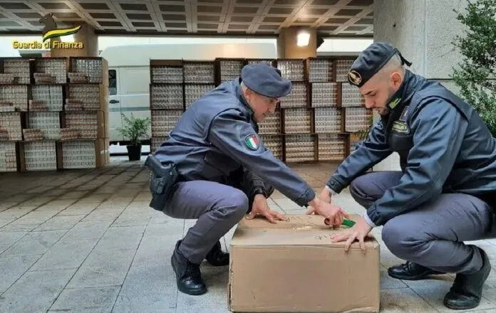 SEQUESTRO GDF SIGARETTE PALERMO