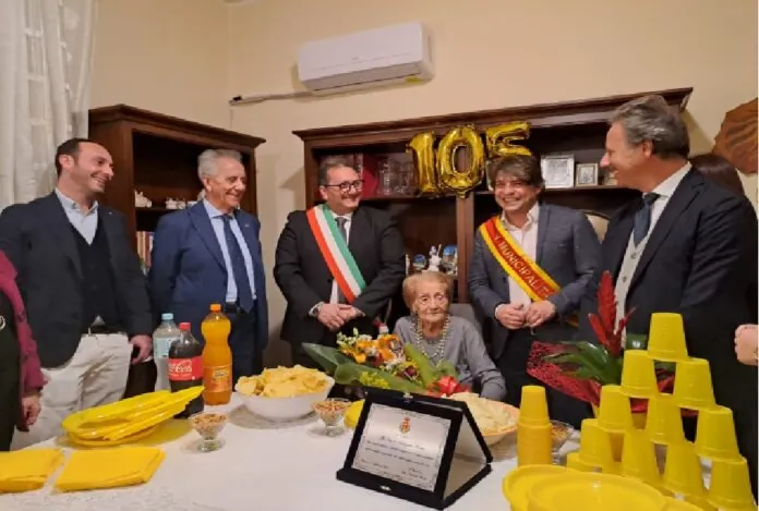 CERIMONIA ULTRACENTENARIA MESSINA