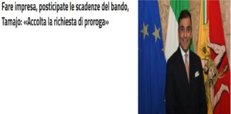 «Al momento sono 1900 le domande arrivate per la misura “Fare impresa in Sicilia”: La buona risposta dei nostri imprenditori ci ha convinti a dare più tempo per presentare le istanze, accogliendo in questo modo anche le richieste di proroga arrivate da associazioni di categoria e ordini professionali… spero che parteciperanno a questa misura, fortemente voluta dal governo Schifani, numerose donne e giovani attraverso progetti innovativi che possano migliorare la competitività sul territorio»