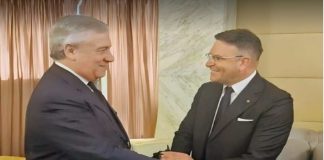 Il Presidente della V Commissione CGIE “Promozione del Sistema Italia all’Estero” On. Massimo Romagnoli ha incontrato ieri Il Vice Presidente del Consiglio e Ministro degli Affari Esteri e della Cooperazione Internazionale, Antonio Tajani, durante gli Stati Generali dell’Italia a Bruxelles, evento che ha riunito in Belgio funzionari italiani, rappresentanti del mondo economico, dei mezzi di comunicazione e di tutte le articolazioni del Sistema Paese