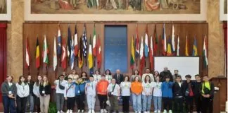 L’assessore alle Politiche culturali e al Turismo Enzo Caruso, in rappresentanza del sindaco Federico Basile, ha ricevuto lunedì a palazzo Zanca la visita istituzionale di tre delegazioni di scuole europee nell’ambito del progetto Erasmus