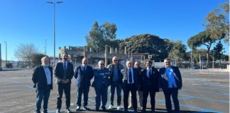 E’ stato inaugurato stamani il parcheggio di interscambio a raso denominato “ex Gasometro”, alla presenza del sindaco di Messina Federico Basile, del vicesindaco Salvatore Mondello, del direttore generale di ATM Claudio Iozzi, del RUP Salvatore Grillo, del direttore lavori Agostino La Rosa e dei rappresentanti dell’impresa esecutrice C&C Infrastrutture srl
