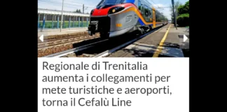 Regionale di Trenitalia (società capofila del Polo Passeggeri del Gruppo FS), di concerto con la Regione Siciliana committente del servizio, introduce collegamenti integrativi per accompagnare turisti e viaggiatori abituali alla scoperta di luoghi di alto valore culturale e paesaggistico, già a partire dai fine settimana di primavera