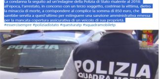 Nella serata di venerdì Santo, a Trapani, la Polizia di Stato ha arrestato un soggetto trapanese, condannato alla pena di cinque anni di reclusione, in esecuzione di un provvedimento definitivo di condanna per estorsione e rapina: l’arresto è avvenuto durante la tradizionale processione dei Misteri, da parte degli investigatori della Squadra Mobile, impegnati nelle attività straordinarie di controllo finalizzate alla repressione dei reati predatori, come disposto dall’ordinanza del Questore di Trapani