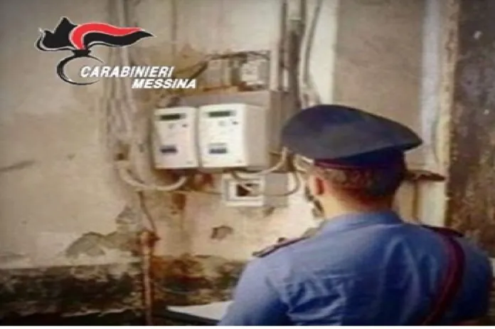 FURTO LUCE CARABINIERI MESSINA
