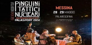 Conto alla rovescia per l’atteso ritorno dei Pinguini Tattici Nucleari in concerto al PalaRescifina di Messina martedì 28 e mercoledì 29 maggio: due date che hanno registrato il sold out, come tutti i 33 concerti del tour “NON PERDIAMOCI MICA DI VISTA\FAKE NEWS INDOOR TOUR – PALASPORT 2024”, che da aprile sta portando la band sui palchi dei più importanti palasport italiani