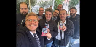 “Siamo felici di sapere che Cateno domani (oggi 9 maggio 2024 – Nota di Redazione) uscirà dall’ospedale tornando in campo più forte di prima”