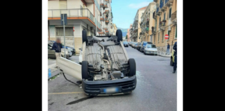 Incidente tra due auto questa mattina intorno alle 6 in via Manzoni a Messina, una parallela della via Palermo