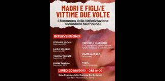 “Una Conferenza Stampa, è iniziata oggi alle ore 16.00 presso la ‘Sala Stampa’ della ‘Camera dei deputati’ di via della Missione, 4 a Roma sul tema ‘Madri e figli/e Vittime due volte – Il fenomeno della Vittimizzazione secondaria nei Tribunali”