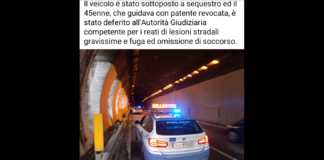 Identificato in poche ore il pirata della strada che sabato scorso, nei pressi dello svincolo di Tremestieri, ha investito un agente della Polizia Stradale in servizio presso la Sezione di Reggio Calabria, di rientro a casa dopo il turno di servizio