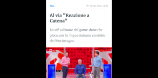 Torna su Rai 1 “Reazione a Catena”, il game show che mette alla prova l’intuito, la prontezza e la padronanza della lingua italiana dei concorrenti in studio e dei telespettatori