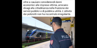 75 persone controllate, 25 siti sensibili ispezionati, 56 operatori Polfer impegnati: questo è il bilancio della quinta giornata dell’anno denominata operazione “Oro Rosso” dedicata, a livello nazionale, al contrasto del fenomeno dei furti di rame in ambito ferroviario