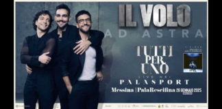 Mentre prosegue con grandissimo successo il tour estivo che sta tenendo impegnati Piero Barone, Ignazio Boschetto e Gianluca Ginoble in numerose date a cielo aperto nelle più suggestive venue d’Italia, IL VOLO annuncia oggi cinque nuovi imperdibili appuntamenti di TUTTI PER UNO – AD ASTRA LIVE NEI PALASPORT, il tour nei principali palazzetti italiani prodotto da Friends & Partners in partenza a gennaio 2025