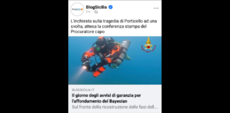 E’ probabilmente il giorno degli avvisi di garanzia nell’inchiesta per la tragedia di Porticello: saranno eseguite probabilmente la prossima settimana le autopsie sui corpi delle sette vittime del naufragio del veliero Bayesian affondato all’alba di lunedì davanti alla costa per cause ancora al centro dell’inchiesta della procura di Termini Imerese