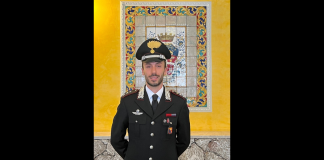 Nei giorni scorsi, il Capitano Domenico Tota, 29 anni, originario di Corato (BA), ha assunto il Comando della Compagnia Carabinieri di Taormina, subentrando al Capitano Giovanni Riacà, destinato ad assolvere l’incarico di Comandante della Compagnia di Caserta