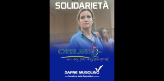 “La mia solidarietà e vicinanza all’associazione messinese Overland onlus per l’ennesimo atto intimidatorio ricevuto: La mia solidarietà e, mi auguro, quella di voi tutti… l’associazione e un’isola di legalità, di sostegno e guida per chi ha smarrito la strada”