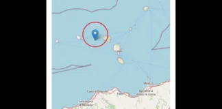 I sismografi della Sala operativa dell’INGV – Osservatorio Etneo, hanno registrato una scossa di terremoto di magnitudo 2.8 alle 13:03 di oggi, al largo dell’isola di Salina