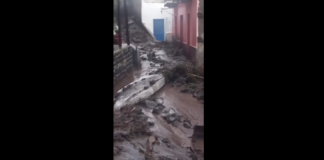 È emergenza nel piccolo borgo di Ginostra situato a Stromboli nelle Isole Eolie, dopo la pioggia caduta abbondantemente nelle ultime ore, tra ieri 18 ottobre ed oggi 19 ottobre 2024