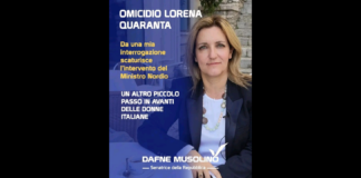 “Lo scorso 30 luglio 2024, a seguito dell’annullamento da parte della Corte Suprema di Cassazione della sentenza della Corte d’Assise d’Appello di Messina di condanna all’ergastolo nei confronti di Antonio Pace per il femminicidio di Lorena Quaranta, ho interrogato il Ministro della Giustizia ponendogli tre specifici quesiti… la sentenza della Corte di Cassazione aveva sollevato sentimenti di incredulità e sfiducia nella giustizia nella parte in cui, secondo le notizie veicolate anche dalla stampa, era stato disposto l’annullamento della condanna all’ergastolo per avere la Corte d’Assise d’Appello omesso di tenere conto delle condizioni psicologiche derivanti dal timore di contrarre il COVID da parte del De Pace ai fini del riconoscimento delle attenuanti generiche”