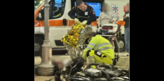 Questa sera a Messina, lungo via Garibaldi, nei pressi della fontana del Nettuno, di fronte alla Prefettura… si è verificato un grave incidente
