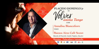 𝐃𝐎𝐌𝐄𝐍𝐈𝐂𝐀 𝟐𝟒 𝐍𝐎𝐕𝐄𝐌𝐁𝐑𝐄 alle 𝐨𝐫𝐞 𝟏𝟖 al Palacultura Antonello da Messina, 𝐕𝐎𝐋𝐕𝐄𝐑, 𝐀𝐧𝐢𝐦𝐚 𝐓𝐚𝐧𝐠𝐨, spettacolo multidisciplinare fatto di Musica, Tango, Canto e momenti teatrali con protagonista il tenore 𝐏𝐥𝐚𝐜𝐢𝐝𝐨 𝐃𝐎𝐌𝐈𝐍𝐆𝐎 𝐣𝐫. che sarà affiancato dalla cantante e attrice 𝐀𝐧𝐧𝐚𝐥𝐢𝐬𝐚 𝐁𝐈𝐀𝐍𝐂𝐎𝐅𝐈𝐎𝐑𝐄, che dello spettacolo è regista e autrice