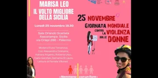 Nella Giornata internazionale contro la violenza sulla donne Assostampa Sicilia con la sua Cpo e l’Associazione donne del vino ha organizzato un evento per ricordare Marisa Leo: l’appuntamento è alle 18,30 nel salone Orlando Scarlata nella sede di via Crispi 286 dove si terrà un Circolo della stampa dedicato alla giovane responsabile della comunicazione di una cantina di Marsala, uccisa l’estate scorsa dal suo compagno