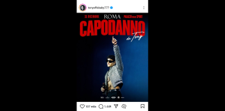 “Roma ❤️ ci vediamo a Capodanno al Palazzo dello Sport”