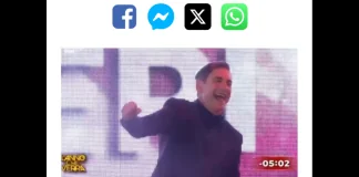 Fuoriprogramma a “L’anno che verrà”, lo show di Capodanno trasmesso in diretta su RaiUno da Reggio Calabria e condotto da Marco Liorni: quando mancavano cinque minuti alla mezzanotte e all’ingresso del 2025, mentre i Ricchi e Poveri stavano intrattenendo il pubblico con il brano “Mamma Maria”, si è udito nitidamente un “buon anno, teste di ca**o”… l’episodio ha suscitato l’ilarità del web e la clip è diventata subito virale