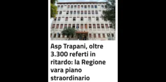 ‘Un piano straordinario per abbattere i tempi di attesa nella refertazione dei campioni di anatomia patologica all’Asp di Trapani: È questo l’impegno assunto il 05 marzo 2025 nel corso di un vertice d’urgenza convocato dall’assessore della Salute, Daniela Faraoni, dopo il faccia a faccia di martedì a Palazzo d’Orleans tra il presidente della Regione Renato Schifani e il direttore generale dell’Asp di Trapani Ferdinando Croce’