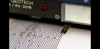 ‘Un terremoto di magnitudo ML 3.4 è avvenuto nella zona: Stretto di Messina (Reggio di Calabria, Messina), il 13-03-2025 20:23:46 (UTC) – 13-03-2025 21:23:46 (UTC +01:00) ora italiana’