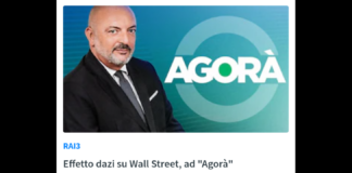 ‘Dopo l’annuncio dei dazi da parte del Presidente Trump Wall Street e le Borse sono colate a picco, e lo spettro della recessione agita l’Europa, che cerca di negoziare ma è pronta a rispondere alla guerra commerciale di Trump già dal 15 aprile’