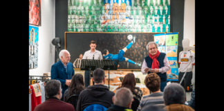 Quadri, che disegno dopo disegno, hanno raccontato le tappe della vita di Gaetano Alessandro