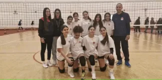 ‘Under 13 Asd New Volley Team Torregrotta – Azzurra Folgore Pace 3-0 (25/22 25/20 27/25): Prima vittoria per le nostre giovanissime che in casa hanno la meglio contro le messinesi dell’Azzurra Folgore Pace’