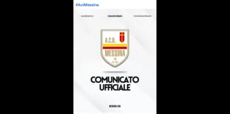 ACR Messina comunica di avere sollevato Simone Banchieri dall’incarico di allenatore della prima squadra: la decisione è stata assunta in vista degli ultimi due decisivi match del Messina in chiave play-out