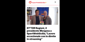‘“Una sola parola…Grazie”: La dedica scritta sulla Mascotte del 61° Torneo delle Regioni dal Presidente della Lega Nazionale Dilettanti Sicilia Sandro Morgana e consegnata al Direttore di SportWebSicilia Fabio bologna, rappresenta la giusta sintesi di una settimana intensa che ha visto la nostra regione protagonista dell’evento nazionale di calcio giovanile più importante della stagione’