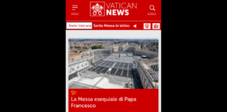 ‘La Messa esequiale di Papa Francesco: Sul sagrato della Basilica di San Pietro, oggi 26 aprile, la liturgia presieduta dal decano del collegio cardinalizio, il cardinale Re, con 980 concelebranti fra cardinali, vescovi e sacerdoti… davanti l’altare, l’icona della Salus Populi Romani tanto cara al compianto Pontefice… al termine della celebrazione la tumulazione nella Basilica di Santa Maria Maggiore’