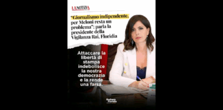 𝗚𝗶𝗼𝗿𝗻𝗮𝗹𝗶𝘀𝗺𝗼 𝗶𝗻𝗱𝗶𝗽𝗲𝗻𝗱𝗲𝗻𝘁𝗲, 𝗽𝗲𝗿 𝗠𝗲𝗹𝗼𝗻𝗶 𝗿𝗲𝘀𝘁𝗮 𝘂𝗻 𝗽𝗿𝗼𝗯𝗹𝗲𝗺𝗮”: 𝗽𝗮𝗿𝗹𝗮 𝗹𝗮 𝗽𝗿𝗲𝘀𝗶𝗱𝗲𝗻𝘁𝗲 𝗱𝗲𝗹𝗹𝗮 𝗩𝗶𝗴𝗶𝗹𝗮𝗻𝘇𝗮 𝗥𝗮𝗶, 𝗙𝗹𝗼𝗿𝗶𝗱𝗶𝗮: “L’Italia scivola ancora” e perde posizioni nel nuovo rapporto di Reporter senza frontiere (Rsf), “un degrado costante, ignorato e alimentato dal governo”