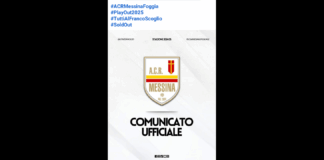 I responsabili dell’ACR Messina in vista della odierna gara di andata dei Play-Out di -Serie C Girone C-, contro il Foggia prevista oggi alle 15:00 allo Stadio San Filippo… comunicano che, ‘fino a ieri, sono stati venduti 5.598 biglietti per la gara di andata dei Play Out contro il Foggia’