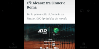 Ci sono tante prime volte nella finale degli Internazionali d’Italia di tennis: intanto per la presenza di un italiano, evento che non si verificava dal 1976, l’anno nel quale Adriano Panatta, l’ultimo re azzurro al Foro Italico a Roma, sconfisse l’argentino Guillermo Vilas, dopo essere peraltro sopravvissuto a un pericolosissimo primo turno, con tanto di undici match point annullati all’australiano Kim Warwiick