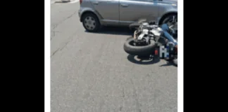Si sono vissuti attimi di paura questa mattina a Messina, durante un incidente avvenuto in via Garibaldi nella carreggiata lato monte in direzione Nord-Sud