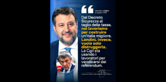 “Dal Decreto Sicurezza al taglio delle tasse, noi lavoriamo per costruire un’Italia migliore”
