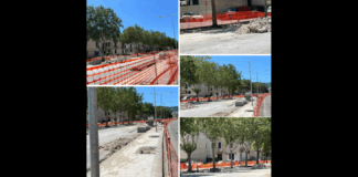 “Viale Giostra vandalizzato ed abbandonato ad ogni variante, rallentamento, ignavia e ad oggi almeno risparmiato alla potenza distruttrice almeno nel controviale alberato ed utile nonché bello come lo era il lato opposto sfregiato da menti balorde ed ussari della ruspa: Se ne parlerà ad ottobre si dice ma non si conferma”