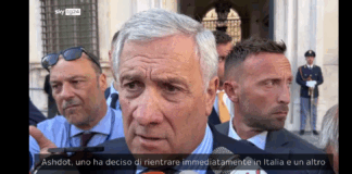 Il ministro degli Esteri Antonio Tajani ha parlato stamane con il ministro israeliano Gideon Sa’ar: i due militanti italiani fermati stanotte sulla nave della Freedom Flotilla sono arrivati nel porto di Ashdod dove verranno assistiti dal personale dell’Ambasciata d’Italia a Tel Aviv