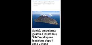 A seguito del grave episodio verificatosi nei giorni scorsi sull’isola di Stromboli e del successivo ricovero del giornalista Francesco Viviano presso l’ospedale Papardo di Messina, il presidente della Regione Siciliana Renato Schifani ha chiesto all’assessore alla Salute Daniela Faraoni, di avviare un’ispezione presso la struttura ospedaliera